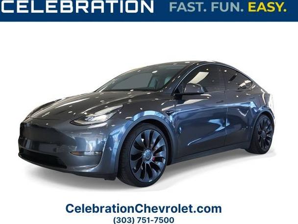 TESLA MODEL Y 2020 5YJYGDEF2LF053811 image